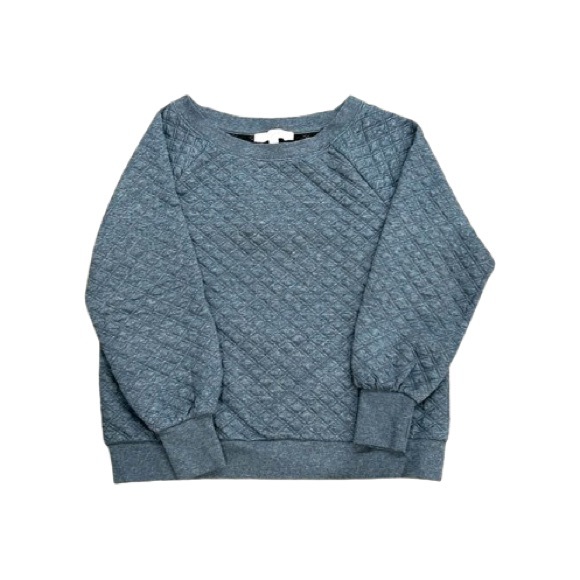 Loft by Ann Taylor Quilted Sweatshirt - Picture 1 of 4